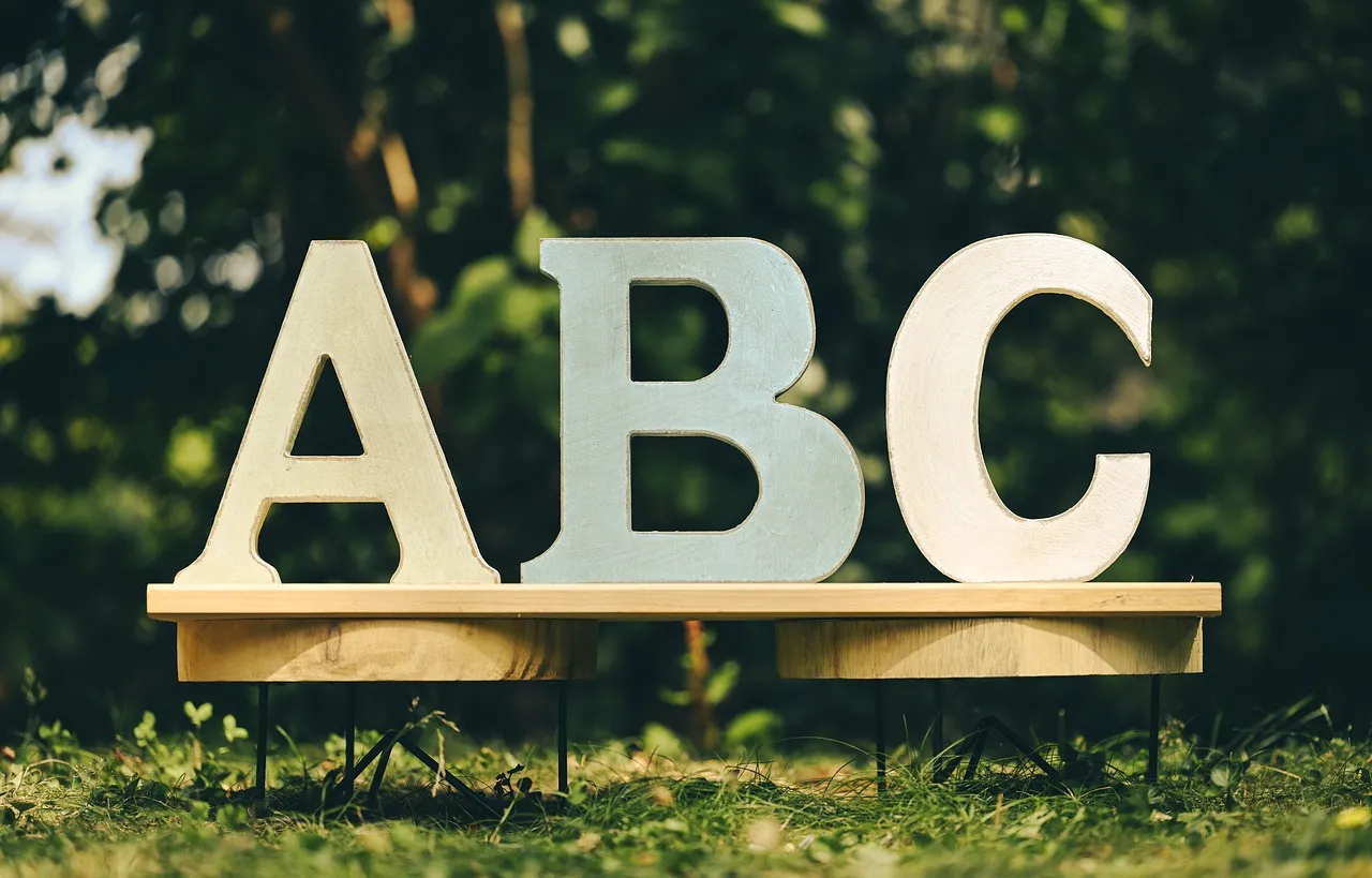 Vibrant Wooden Alphabet: Fun Learning in Nature