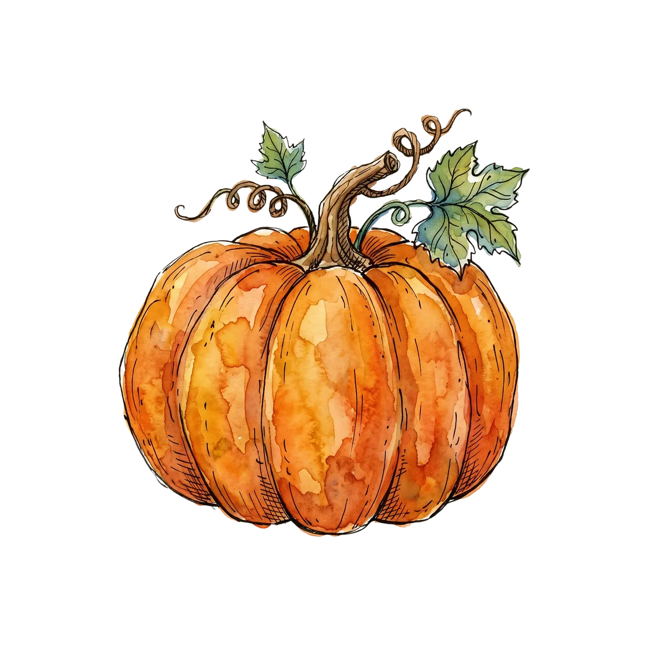 Vibrant Washi Pumpkin: A Taste of Autumn's Bounty