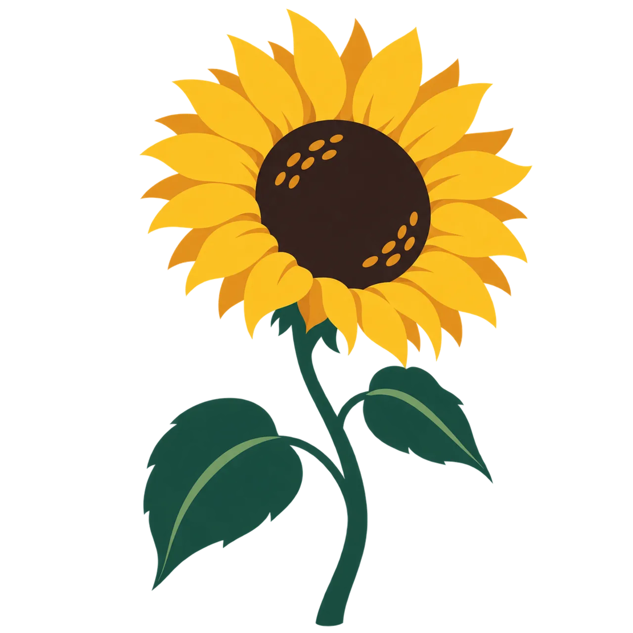 Vibrant Blooming Sunflower: A Glimmer of Summer Joy