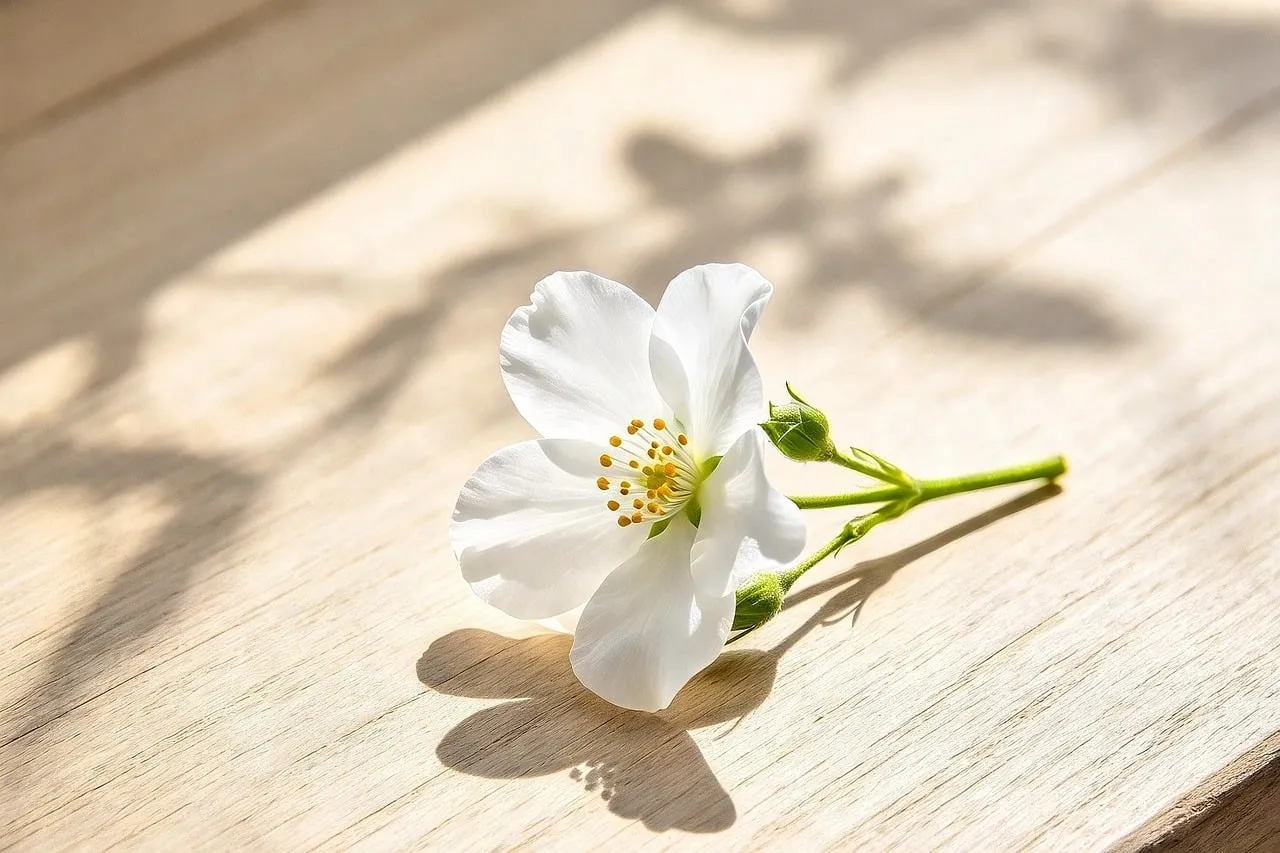 Stunning White Blossom: A Glimpse of Spring's Delicate Grace