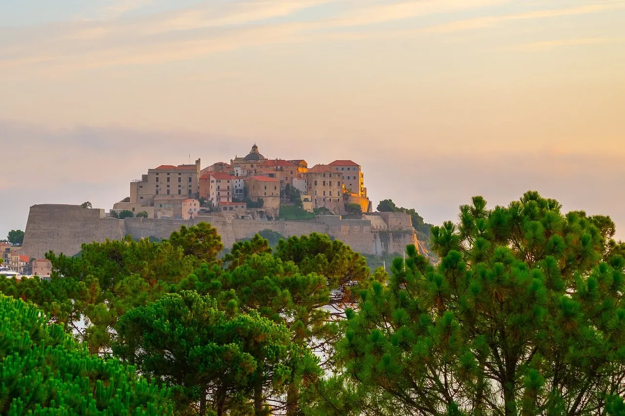 Breathtaking Calvi Citadel: Corsica's Coastal Morning Gem