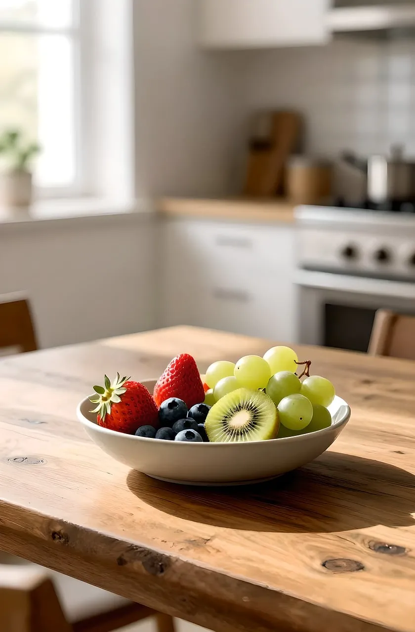 Vibrant Fresh Fruit Bowl: A Healthy Breakfast Delight