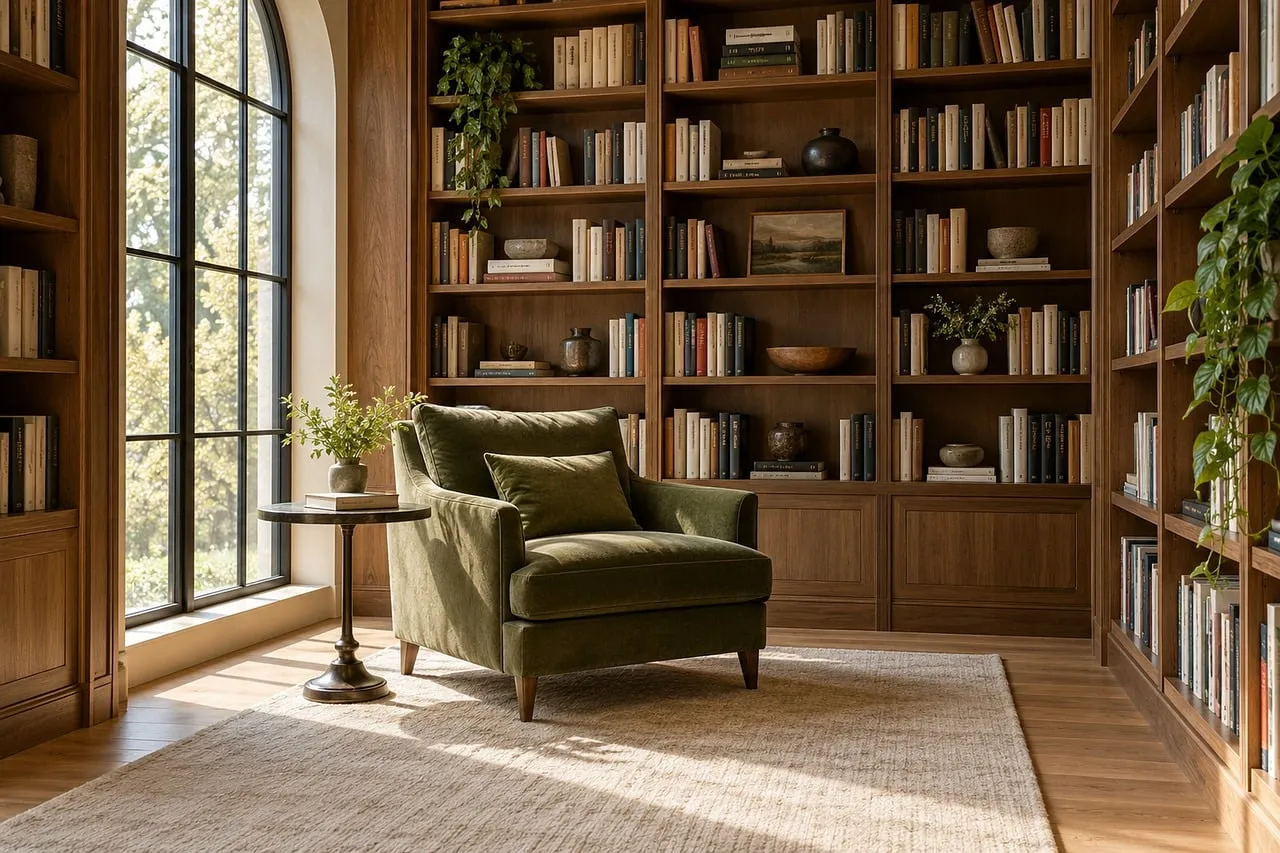 Cozy Home Library Retreat: The Ultimate Reading Nook