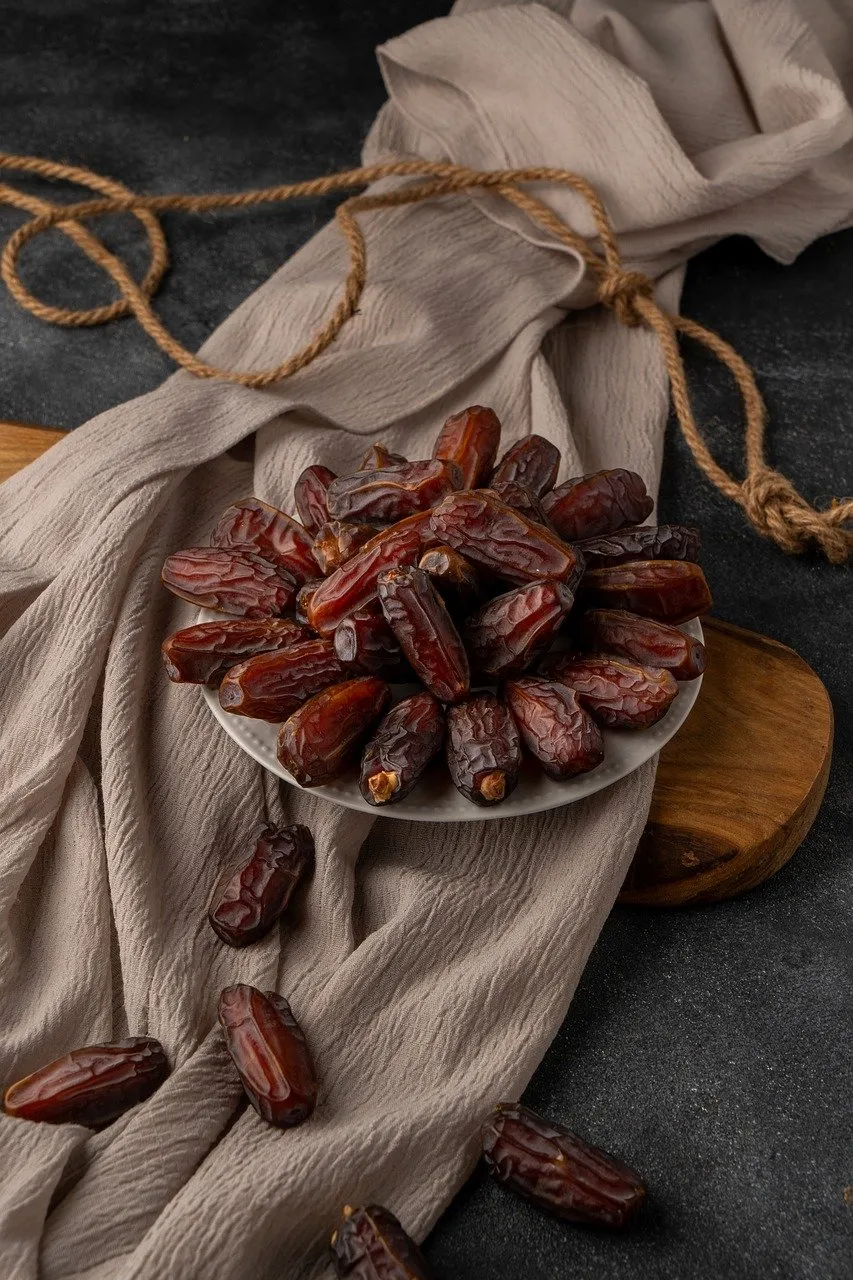 Exquisite Dates: Sweet Desert Delicacy in a Rustic Setting