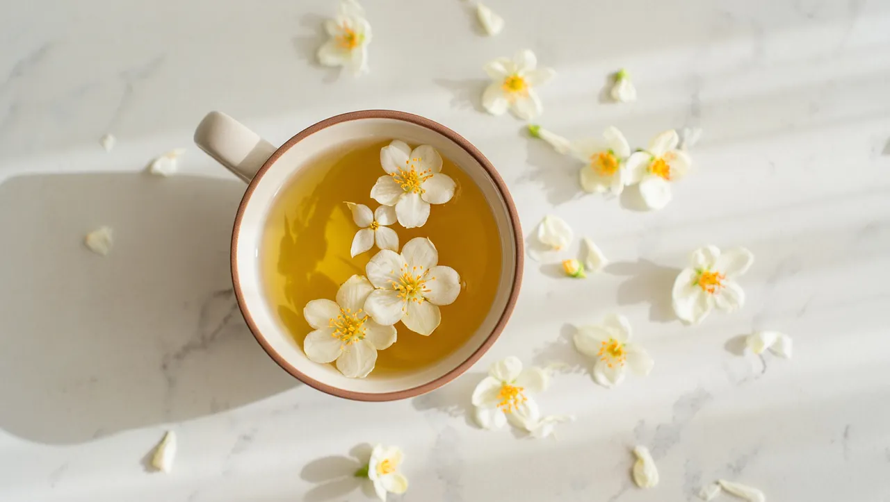 Serene Jasmine Herbal Tea: Relaxing Floral Infusion