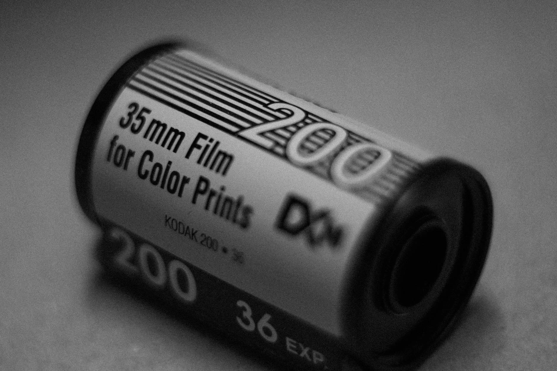 Timeless Black & White: Classic 35mm Film Roll