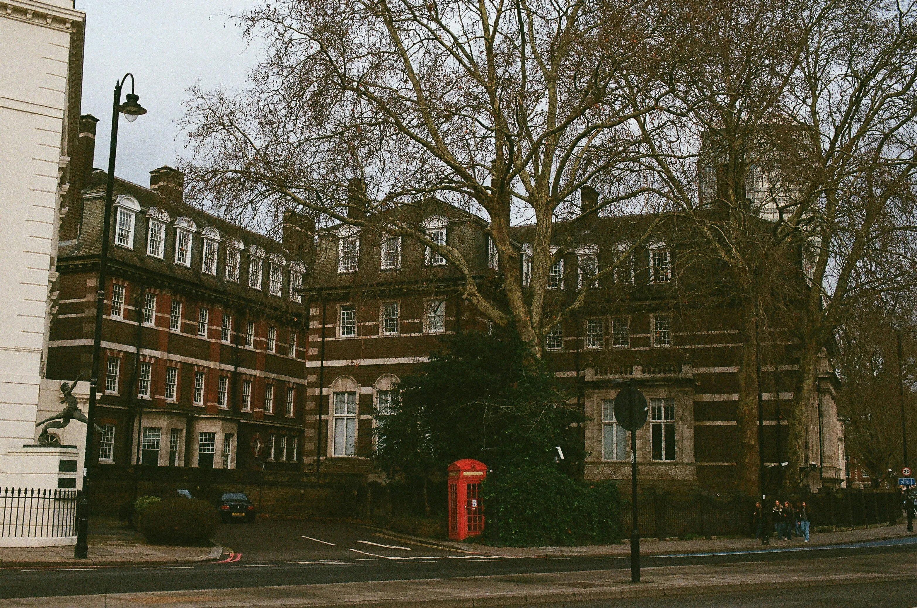 Iconic Red Booth: A Glimpse of Classic London Charm