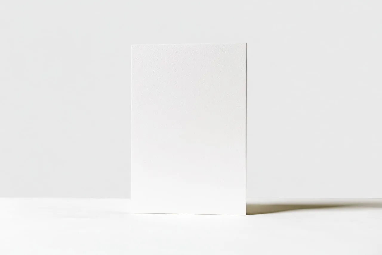 Stunning Minimalist White Card Background for Modern Designs