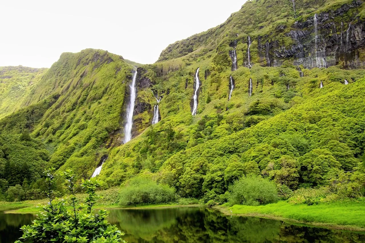 Breathtaking Azores Waterfalls: Nature's Verdant Symphony