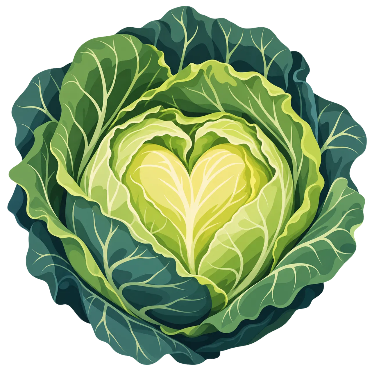 Heart-Centered Cabbage: A Symbol of Healthy Love