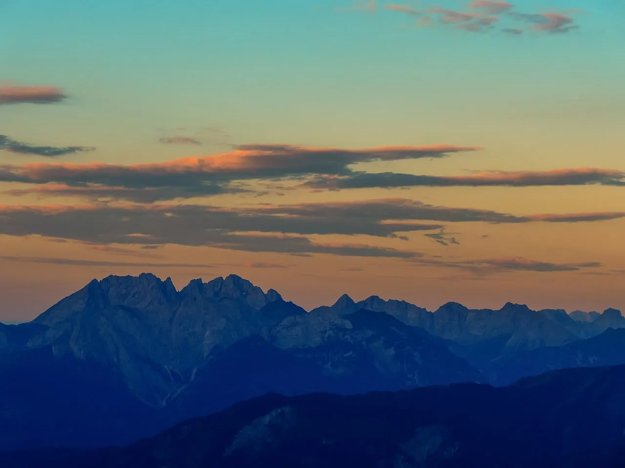 Breathtaking Alps Sunset: Golden Hour in Carinthia, Austria