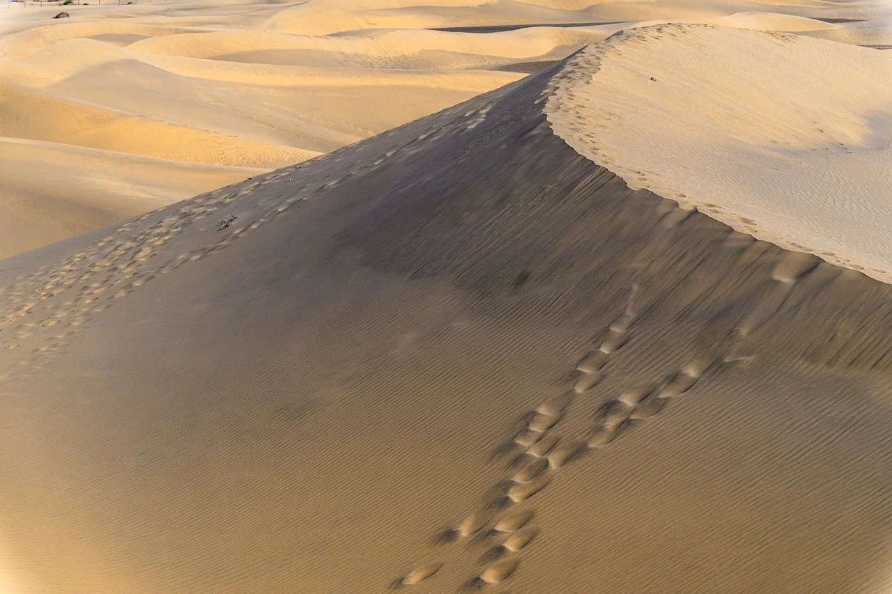 Stunning Maspalomas Dunes: Golden Sands & Endless Horizon