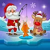 Santas Christmas Fishing
