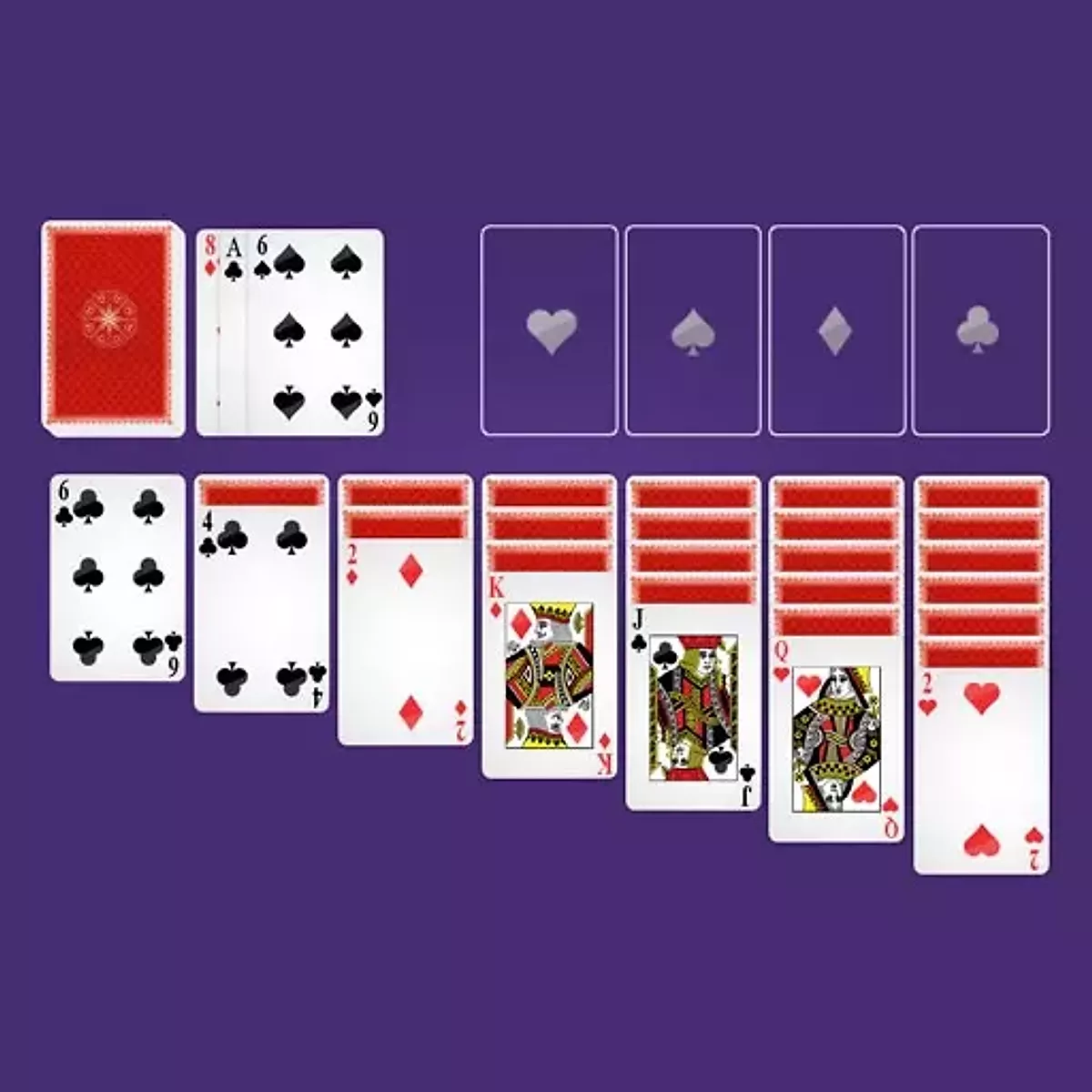 Klondike Solitaire | Free Online Card Games Game | Enjoy4fun