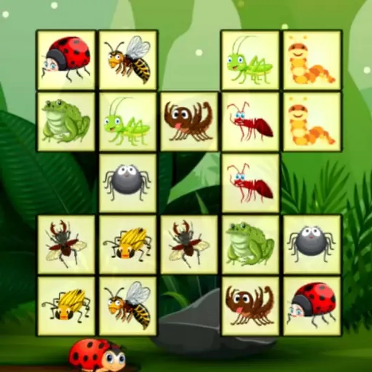 Find Insect Game Connect The Insects | Free Online Skill Games Game | Enjoy4fun
