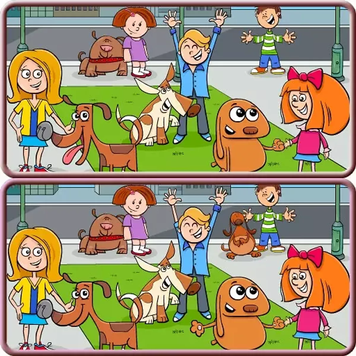 Spot The Difference City | Free Online Skill Games Game | Enjoy4fun