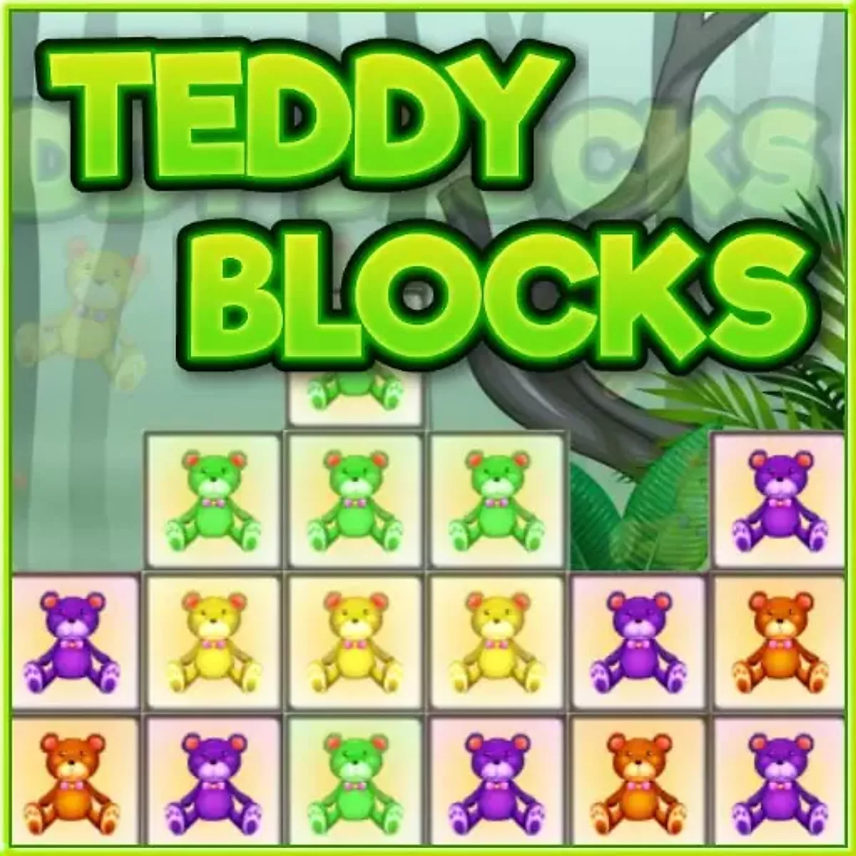 Teddy Blocks Rabbit Teddy Blocks - العب مجاناً ألعاب المهارة على Enjoy4fun