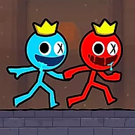 Red and Blue Stickman 2