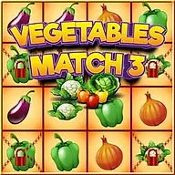 Vegetables Match 3