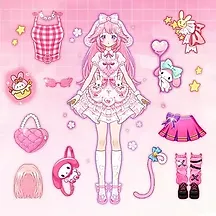 アイドルライブ配信ドール着せ替え