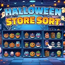 ハロウィーンストアの並べ替え