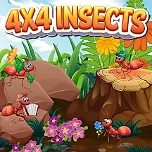 4x4の昆虫