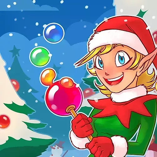 Bubble Charms Xmas - Free Online Games on Enjoy4fun | Play Now!