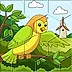 鳥のヘキサジグソー