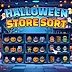 ハロウィーンストアの並べ替え