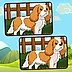犬の間違い探し
