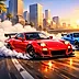 两辆 RX7 漂移者