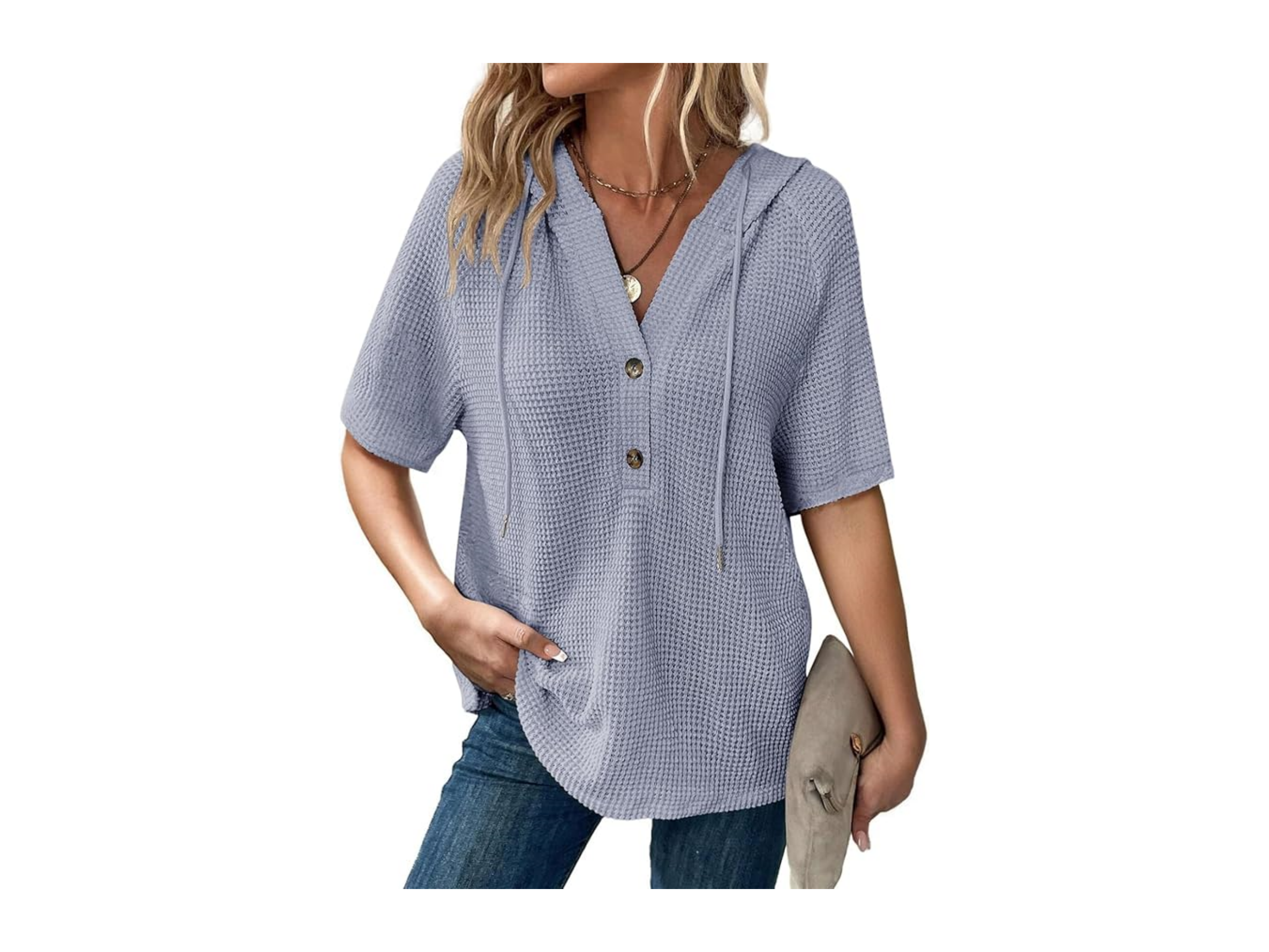 Elevate Your Wardrobe with Dokotoo's Versatile Waffle Knit Tops