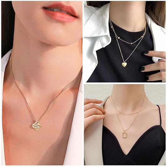 Elevate Your Style with the IFKM 36 PCS Gold Plated Jewelry Set