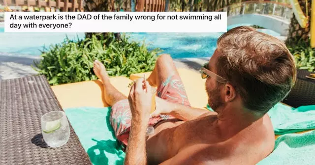 Waterpark Dad Sparks Debate on Family Vacation Responsibilities