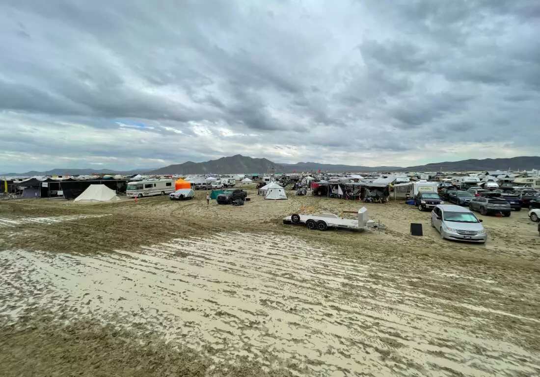 Burning Man Festival Faces Challenging Weather Conditions: Thunderstorms, Dust, and Hail Expected