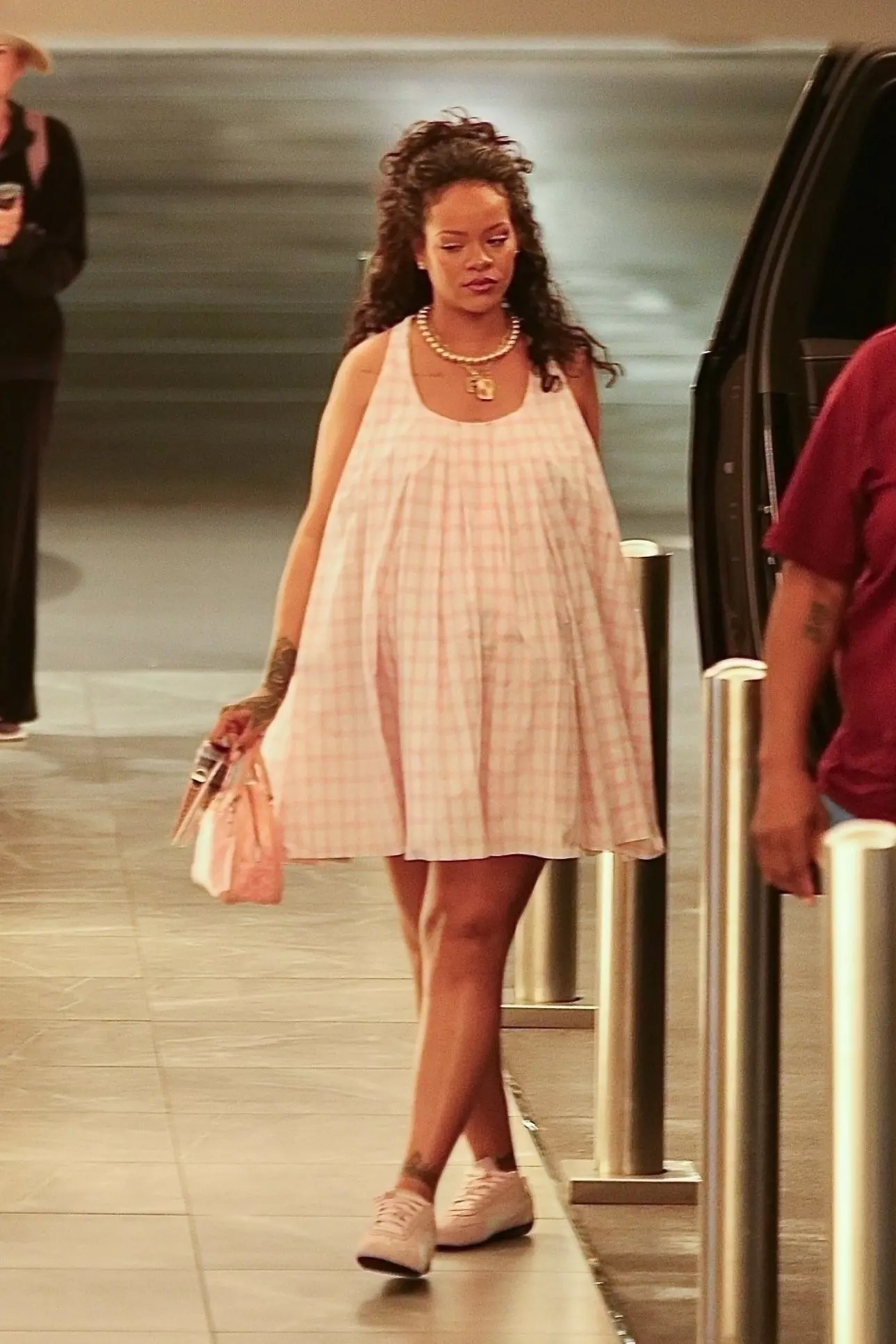 Rihanna's Enduring Affection for Pink Fashion