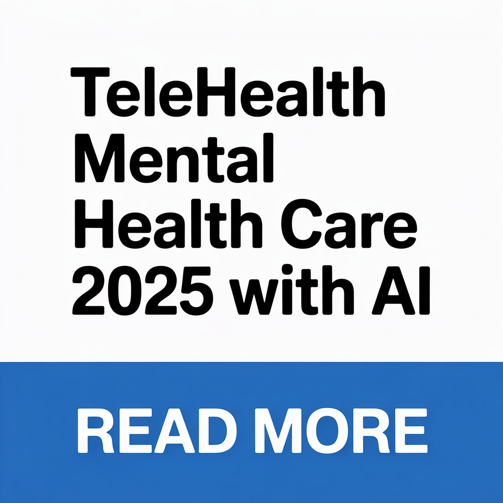 Telehealth Mental Health Care 2025 with AI: The Future of Therapy