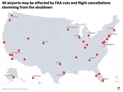 Federal Aviation Administration Imposes Flight Reductions Amidst Government Shutdown