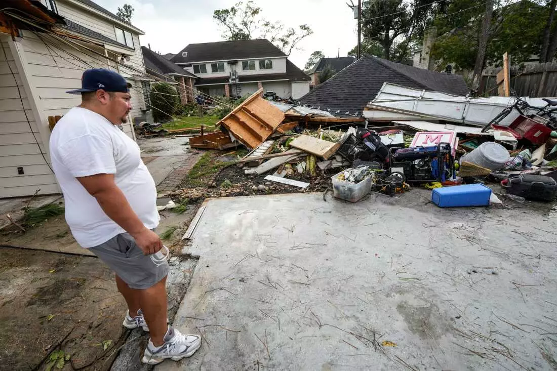 Devastating Tornado Strikes Houston Suburb, Over 100 Homes Damaged