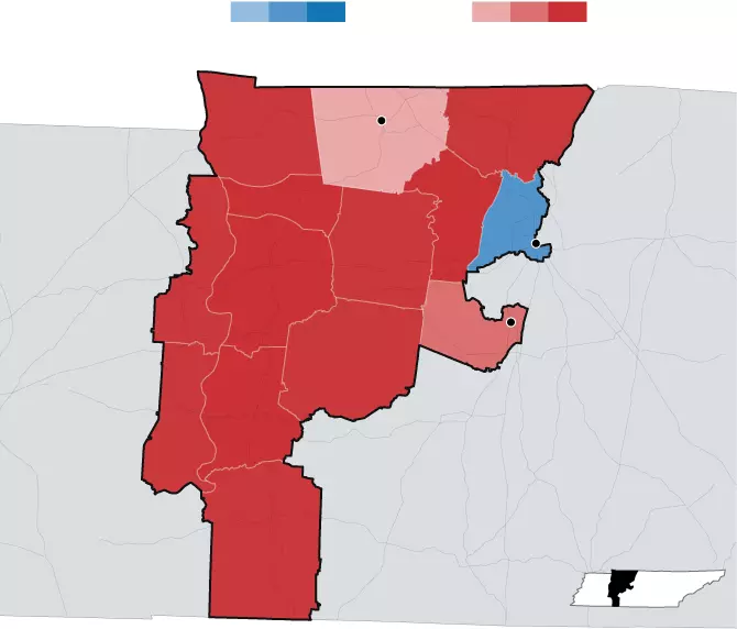 Democrats Eye Upset in Deep-Red Tennessee District