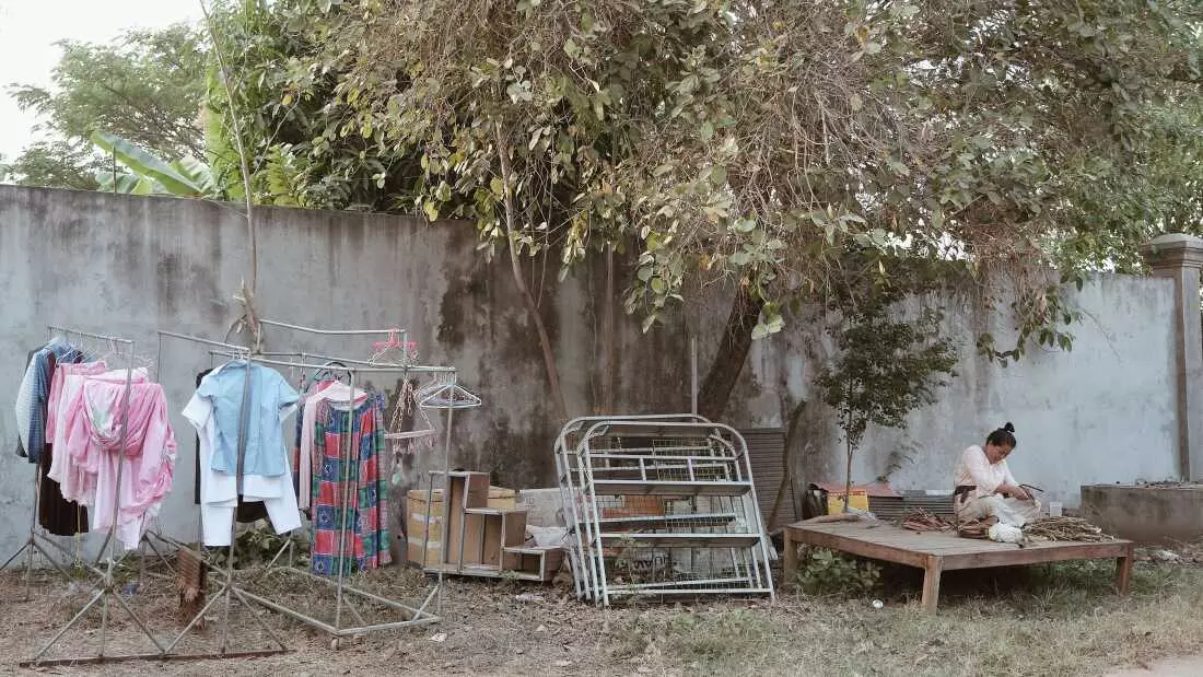 The Art of Laundry: A Glimpse into Cambodian Daily Life