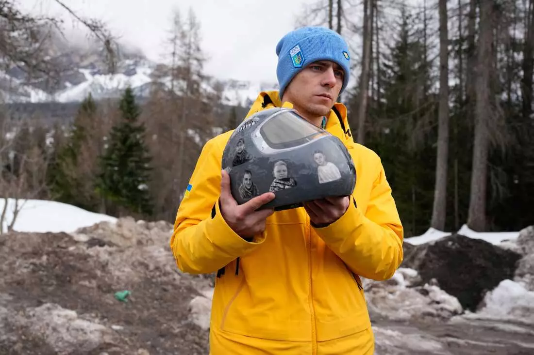 Ukrainian Olympian Disqualified for Helmet Honoring Fallen Athletes, Sparks Widespread Support