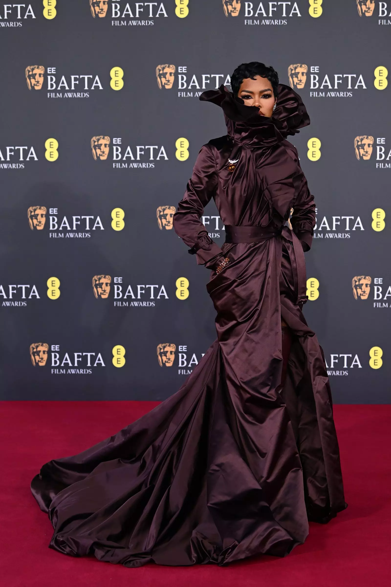 Teyana Taylor's Daring Burberry Look Dominates BAFTA Red Carpet