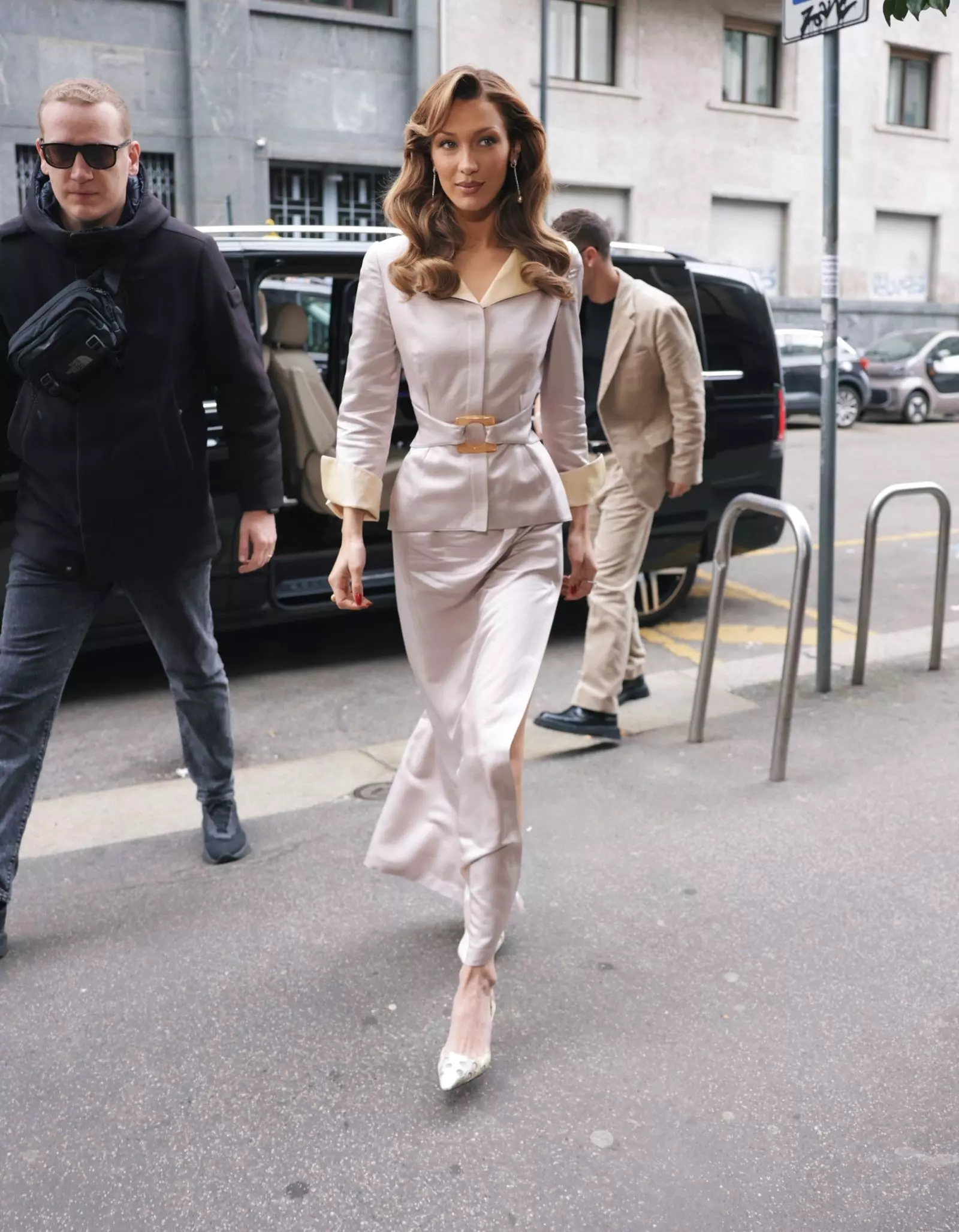 Bella Hadid's Style Evolution During Milan Fashion Week