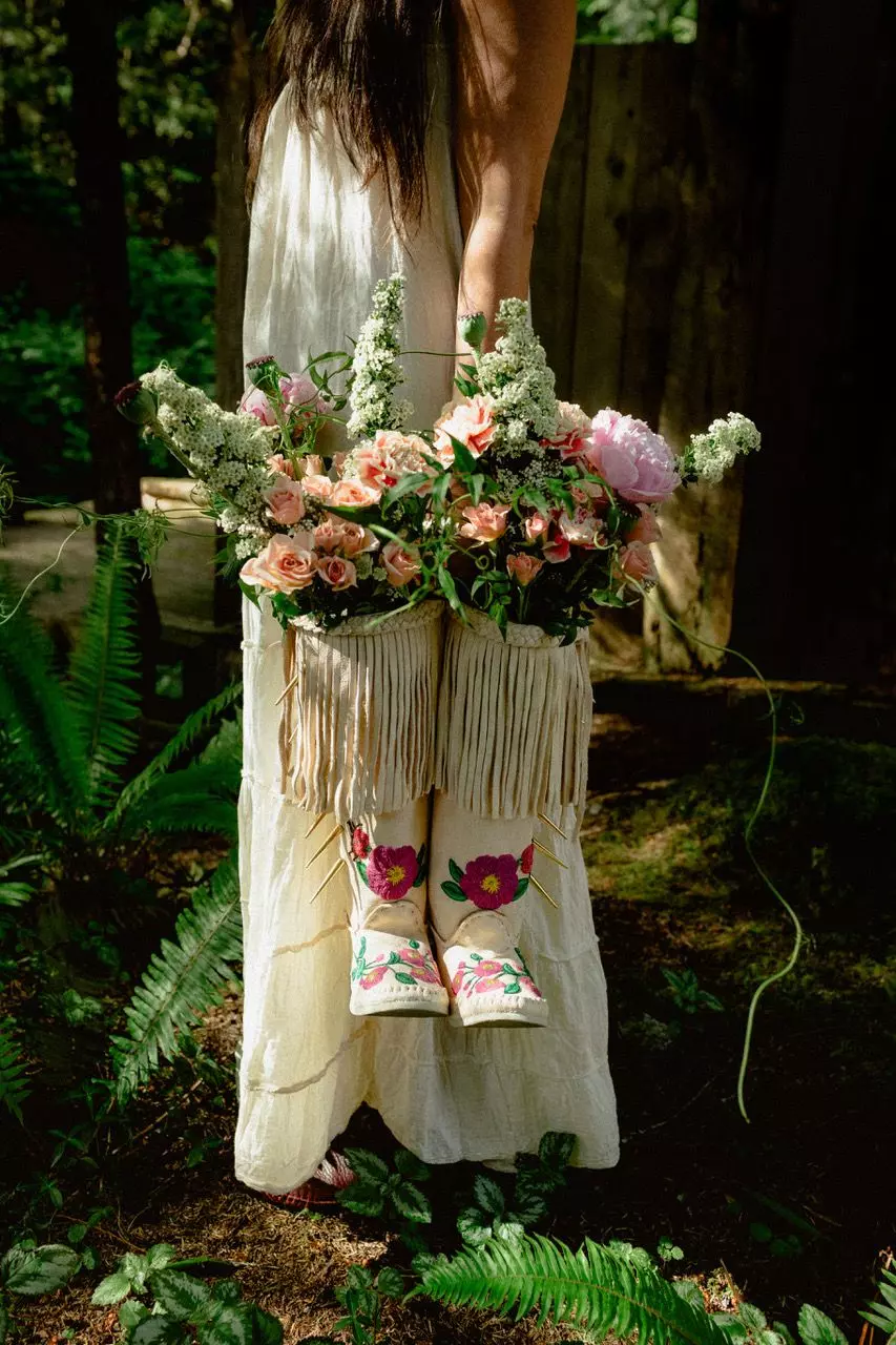 Jamie Gentry's Moccasin Art: A Blossom of Tradition and Innovation