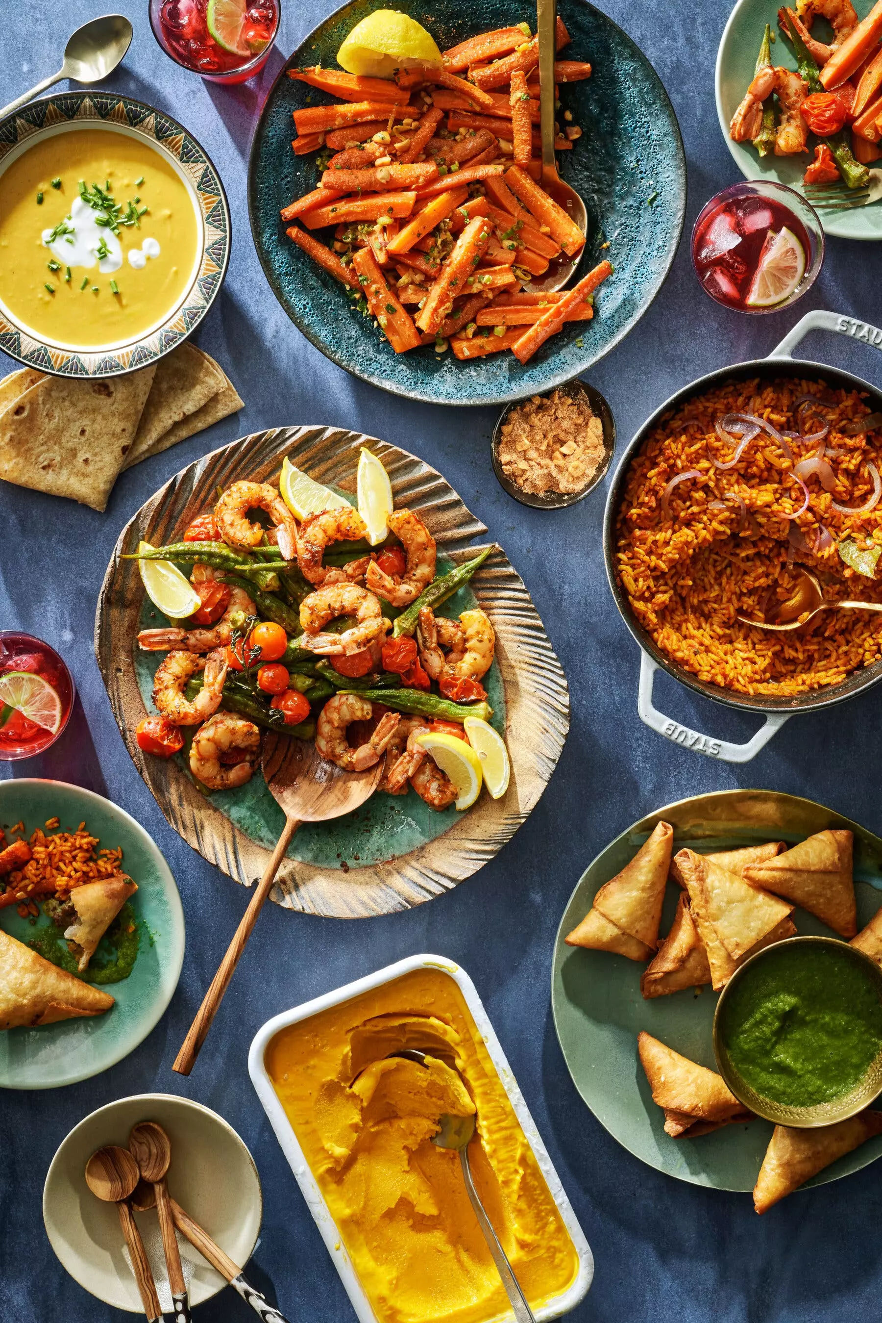 A Curated Culinary Journey: African-Inspired Gatherings