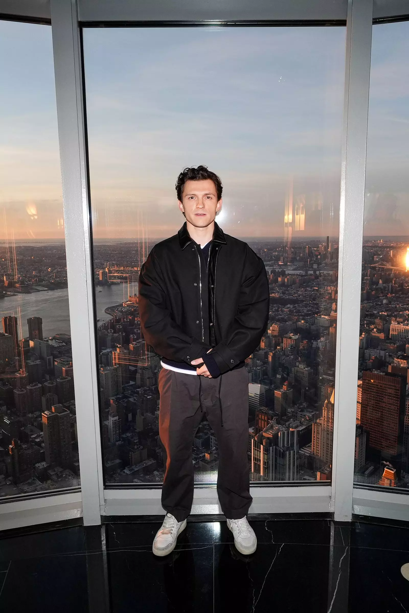 Tom Holland Redefines Tourist Style at Empire State Building