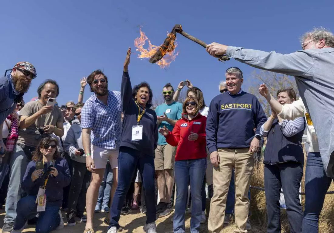 Annapolis Celebrates Spring Equinox with Unique Sock Burning Tradition