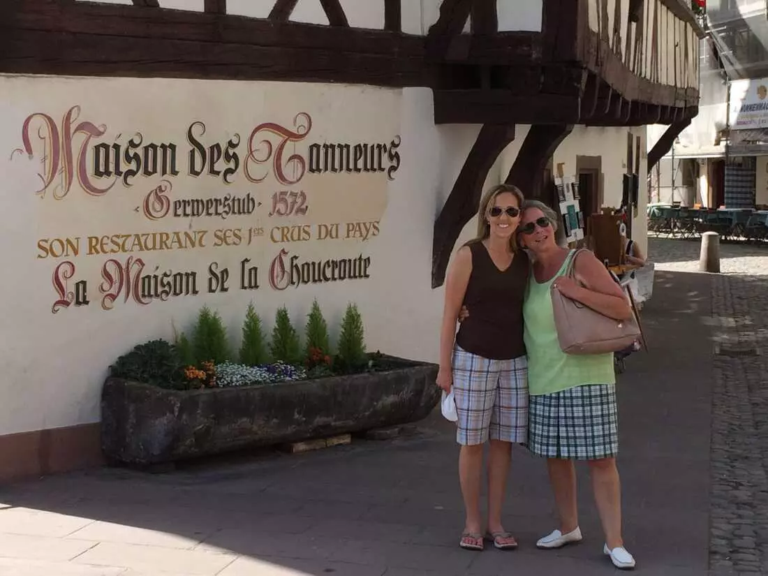 A Young Woman Finds Comfort and Friendship Abroad