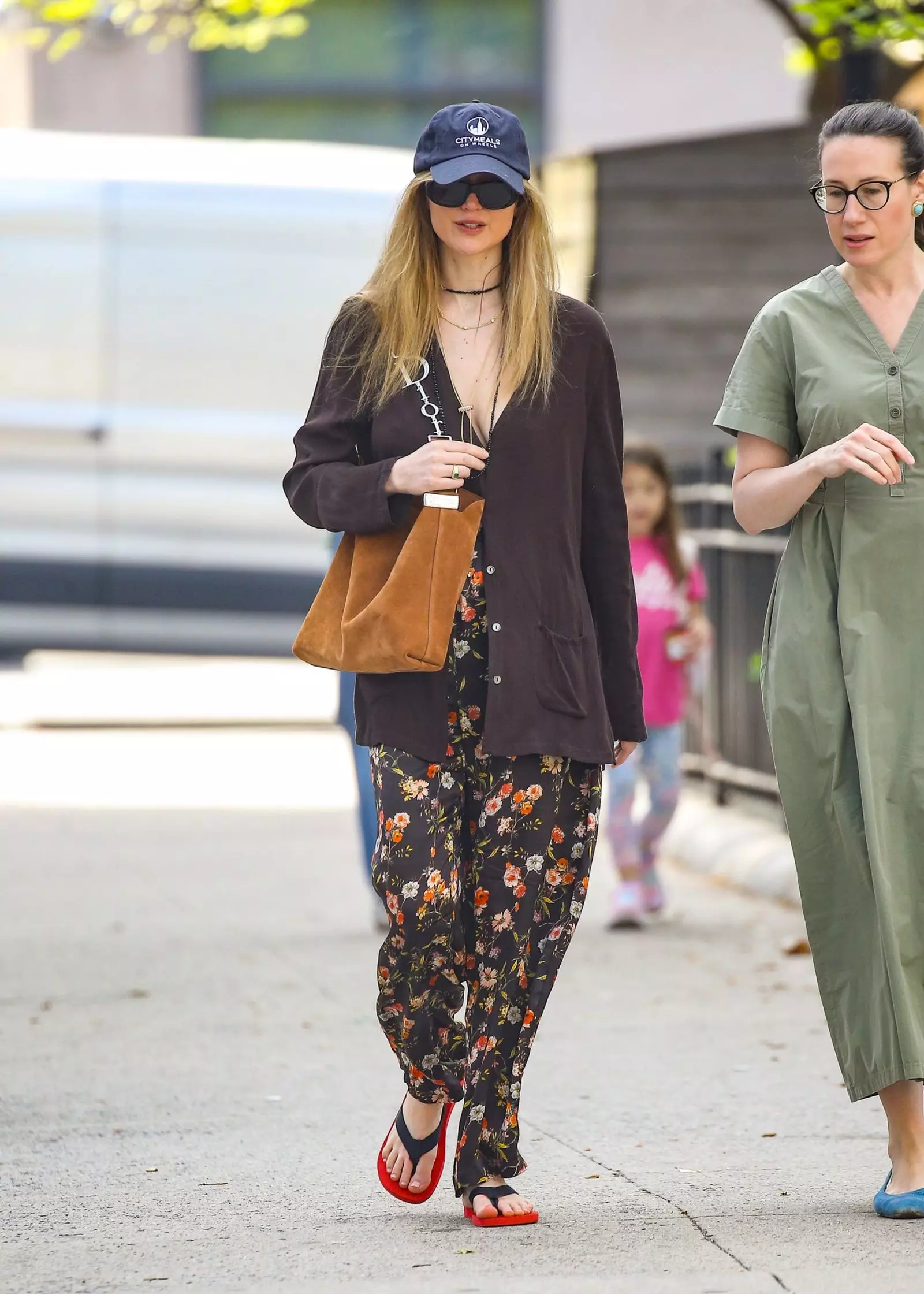 Jennifer Lawrence's Transitional Season Style Statement